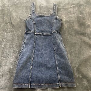 Kids Denim Abercrombie dress Size:11/12